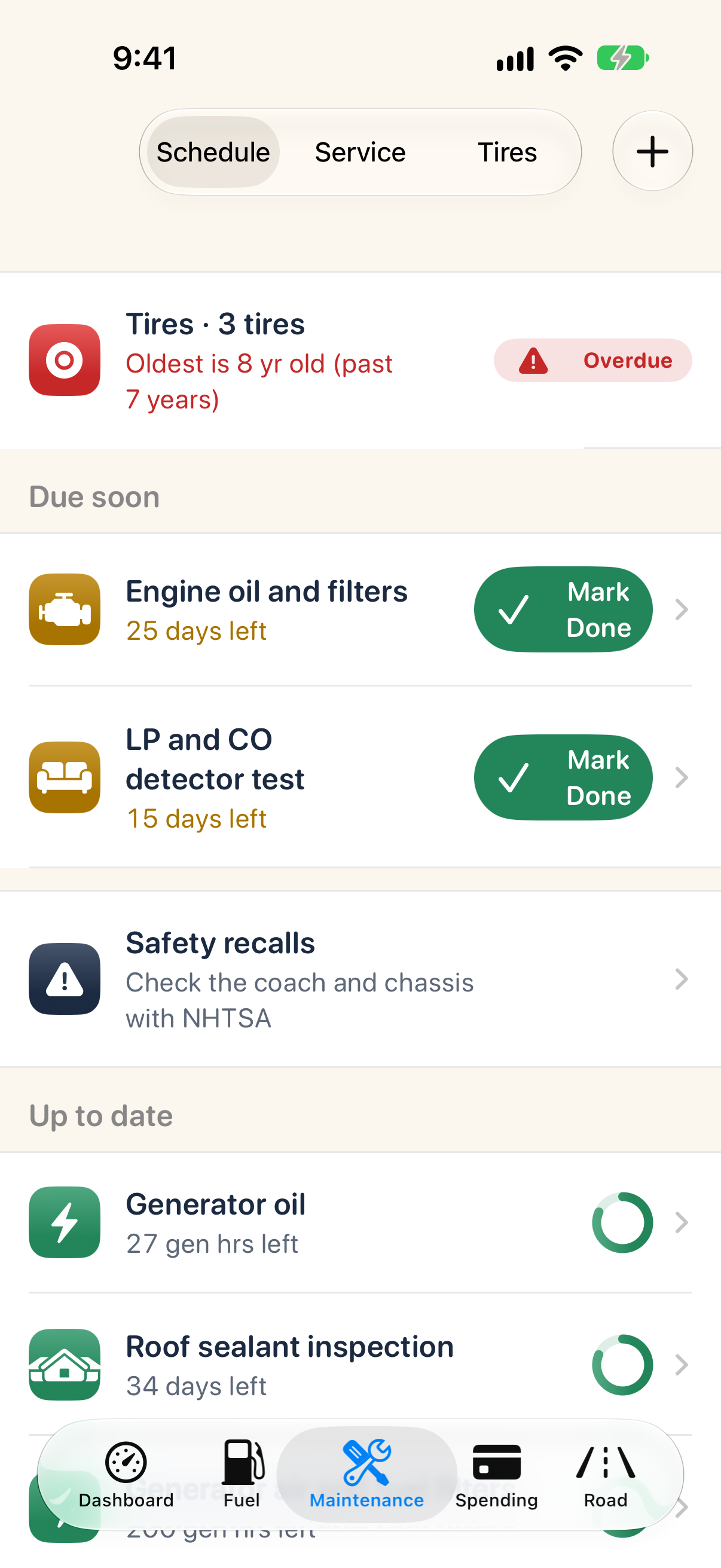Coach Garage screen 2